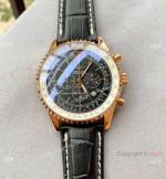 Copy Breitling Navitimer Chronograph Watch Rose Gold Case